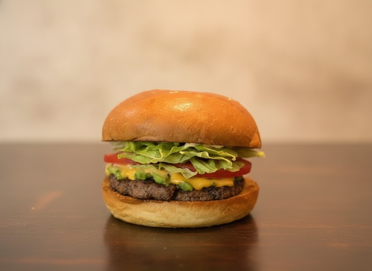 アボカドチーズバーガー